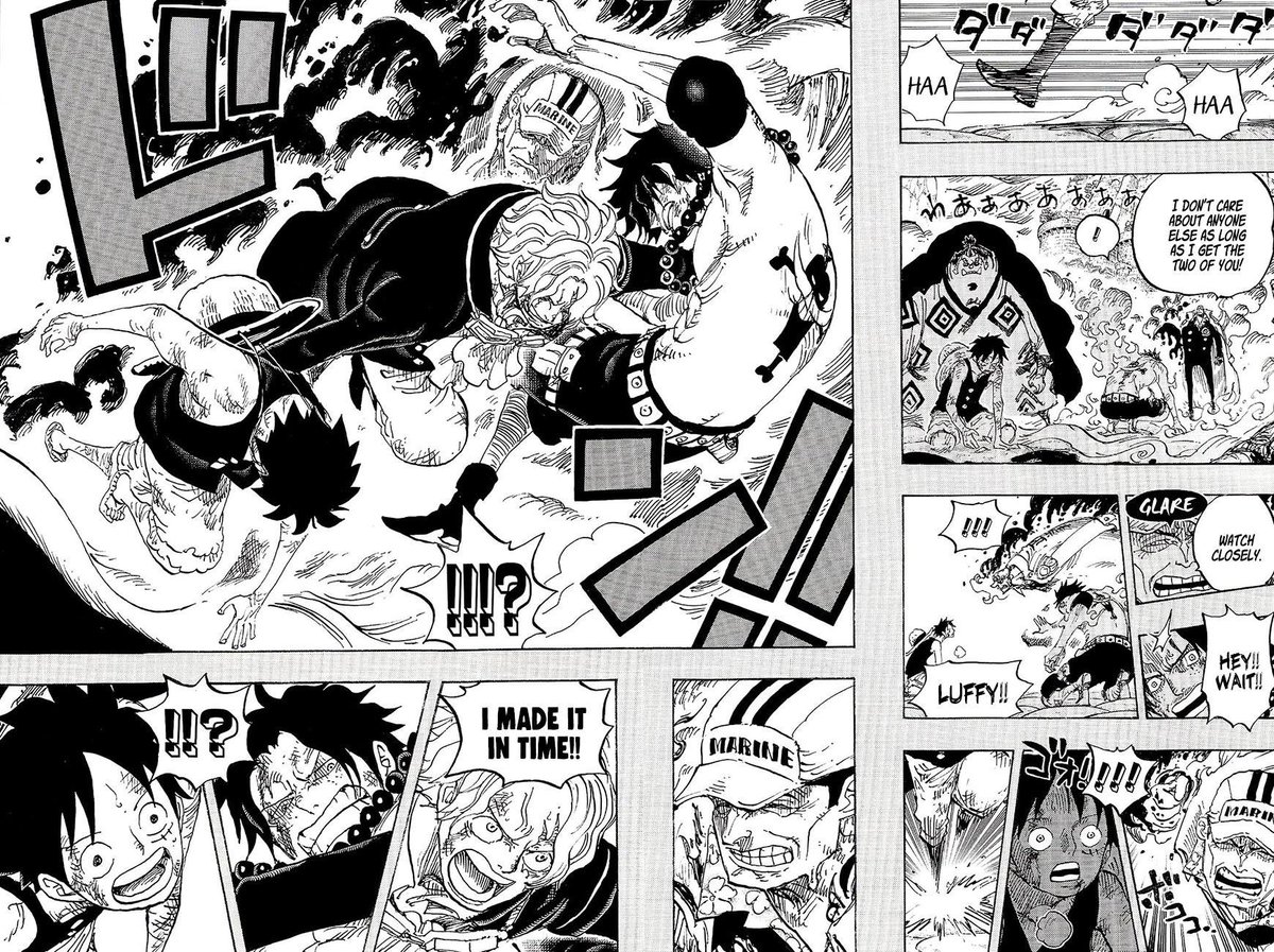 pewpiece's tweet photo. Six years ago, Oda drew this "What if"... https://t.co/UVyOvXcF8F