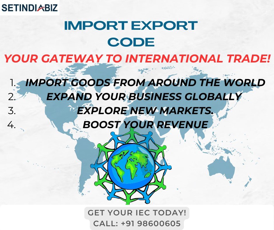 setindiabiz's tweet image. Unlock Global Opportunities with IEC Code.🌎
Get yours today!. 🌟
Apply here: zurl.co/3YW6
Avail free consultation @ +919899600605
#IECCode #InternationalTrade #ExportImport #Setindiabiz