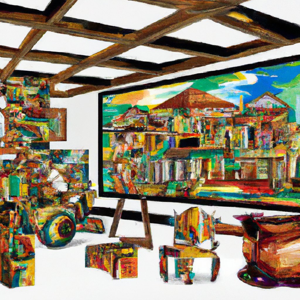 arthaus_ai's tweet image. Ignite your art studio&apos;s creativity with a mural! Choose bold abstracts, classic landscapes, or artist-inspired designs. Harmonize with your space&apos;s aesthetic. Let your mural inspire every brushstroke. #StudioDecor #MuralInspiration 

#ArtGPT #AskPicasso ⤵️