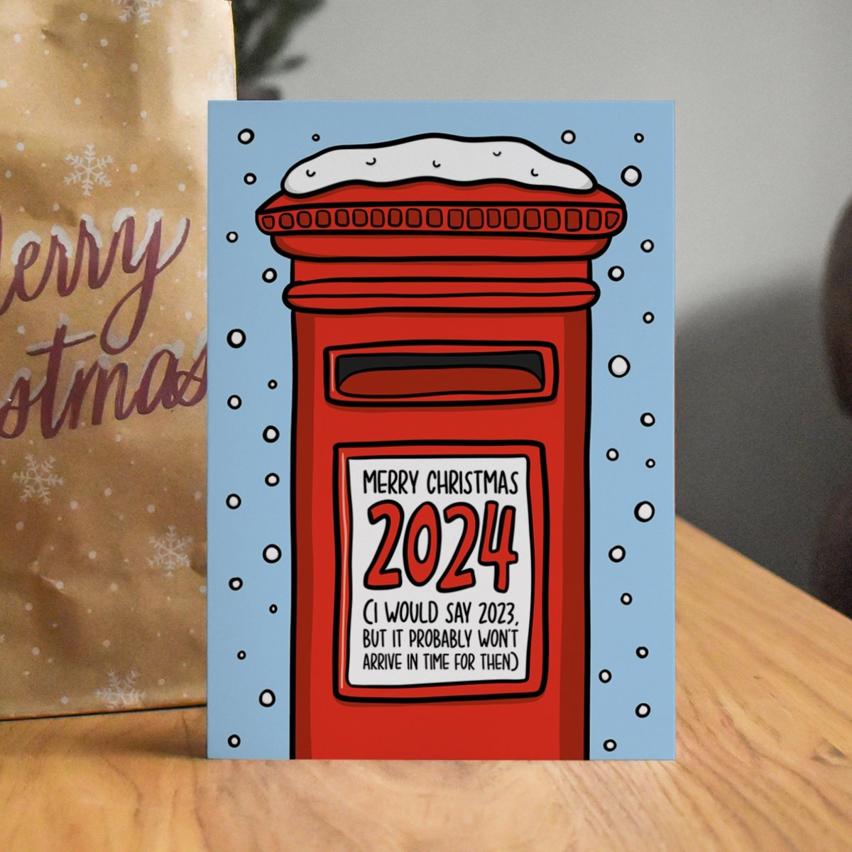 Is it even Christmas if your cards don't arrive late? 📮

👉🏼 teepeecreations.co.uk/product/belate…

#teepeecreations #royalmail #latepost #christmas #christmascard #christmasgiftideas