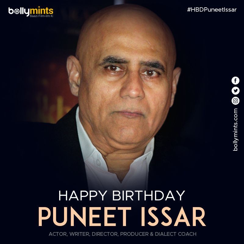 Wishing A Very Happy Birthday To Actor #PuneetIssar Ji !
#HBDPuneetIssar #HappyBirthdayPuneetIssar