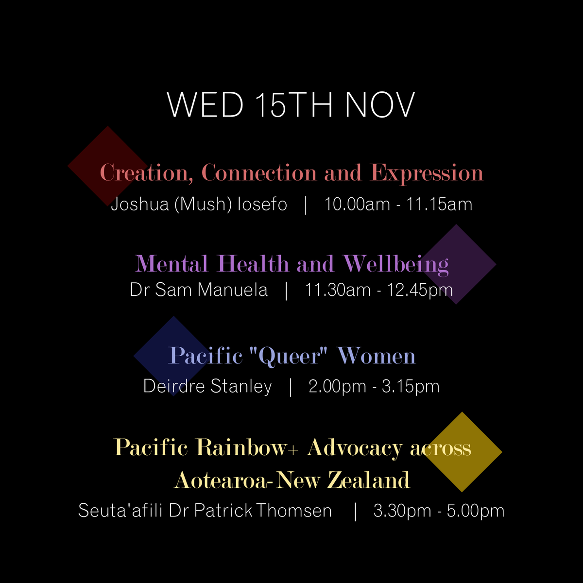 manalagiproject's tweet photo. Join us at the F.I.N.E Ideas Fest Talanoa Symposium for a 2-day talanoa featuring prominent Pacific academics, writers, researchers, community leaders, and thinkers in individual talks and panel discussions. Keep your eyes peeled on our socials for more information on our panels! https://t.co/Ooj1xpURM0
