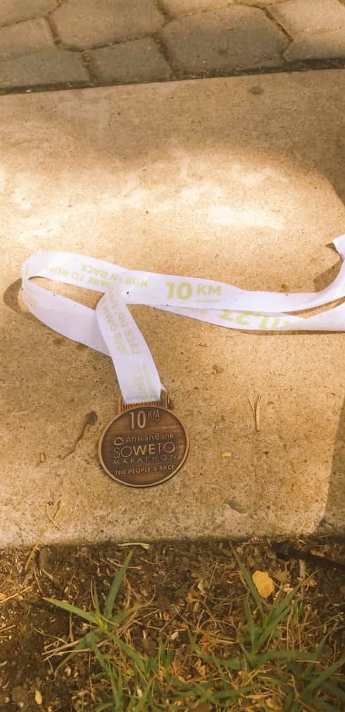 Medal Monday weekend well spent Kaapsehoop and Soweto marathon besikhona #KaapsehoopMarathon #AfricanBankSowetoMarathon #SowetoMarathon2023 #fetchyourbody2023 #RunningWithTumiSole