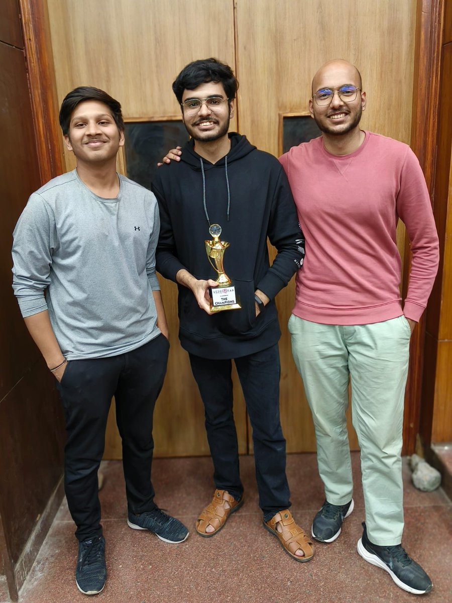 rahulkarda2002's tweet photo. Just bagged the top prize at the Version Beta 6.0 Hackathon hosted by Team ISTE Manit at NIT Bhopal! 🚀
What a remarkable journey it's been. Huge thanks to the amazing organizers and fellow participants for making this event unforgettable. 🙌
#Hackathon #versionbeta #ISTEMANIT https://t.co/ioeCXk88gL