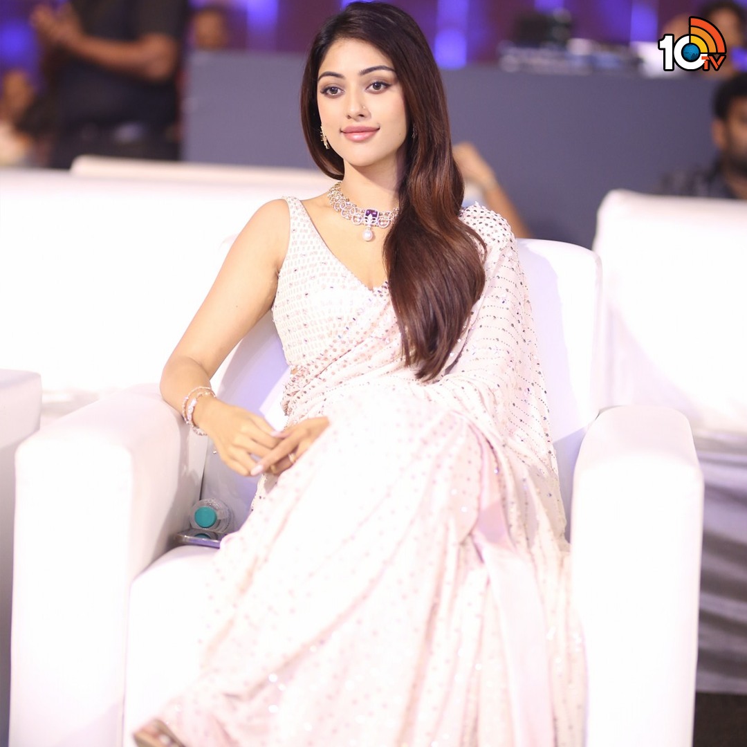 10TvTeluguNews's tweet image. #AnuEmmanuel At #japanmovie #PreReleaseEvent #10TV