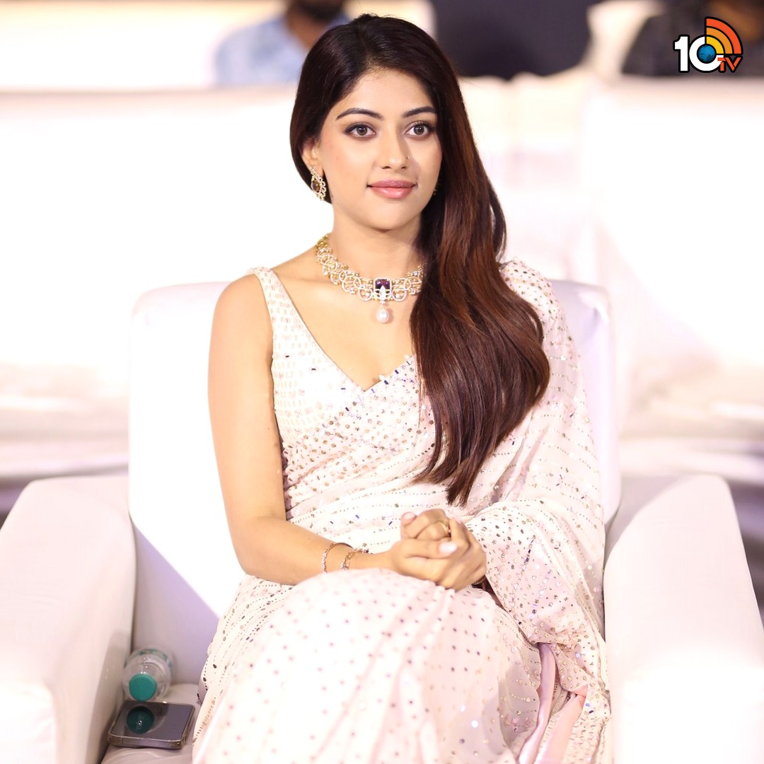 10TvTeluguNews's tweet image. #AnuEmmanuel At #japanmovie #PreReleaseEvent #10TV