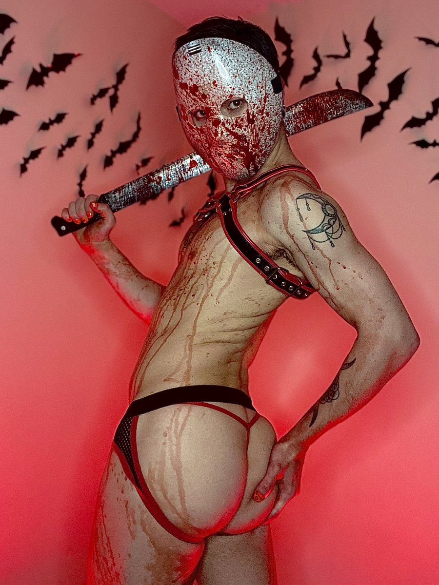 Homo_Horror's tweet photo. 🪓🍑🎃
@meowlxander
#Halloween #horror #halloweengay #spookygay #gayhalloween #gayhalloweencostume #gaycostume #gaymuscle #gaymodel #gayboys #gaymen #gaydaddy #gayfashion #gay https://t.co/tyxI8mD6vE