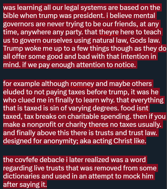 @PapiTrumpo @STEPHANABOUTISM #legal #legalsystems #bible #trump #president #mentalgovernor #governors #govern #naturallaw #Godslaw #God #law #taxes #christ #christlike #covfefe #livetrust #trust