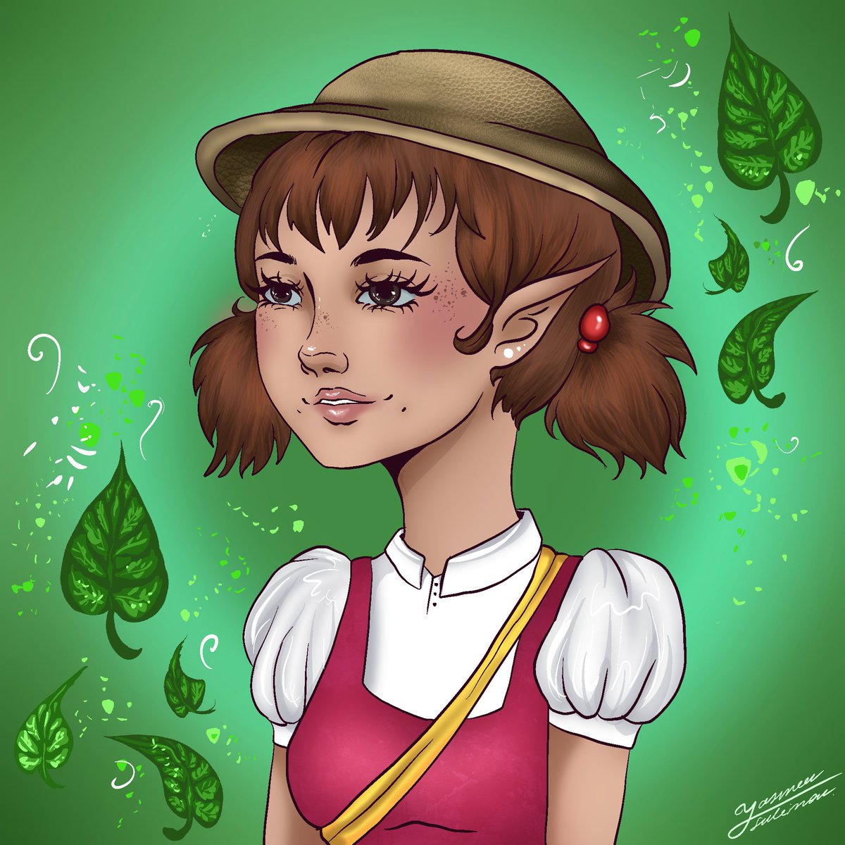 Starting the new week off with the first custom ELVEN by <a href="/TheArtofYasmeen/">Yasmeen Suleiman 💜</a> in the new Customs Vol2 collection (since we can't mint to the old <a href="/opensea/">OpenSea</a> collection anymore!)

This one was requested by and created for <a href="/VishnyaNFT/">Vishnya</a> 💜