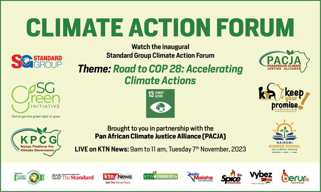 Standard Group and <a href="/PACJA1/">PACJA</a> are teaming up to host a  series of #ClimateAction Forums. Join us as we dive into the #ACS23  outcomes and tackle vital issues ahead of #COP28. #KeepYourPromises #ClimateJustice