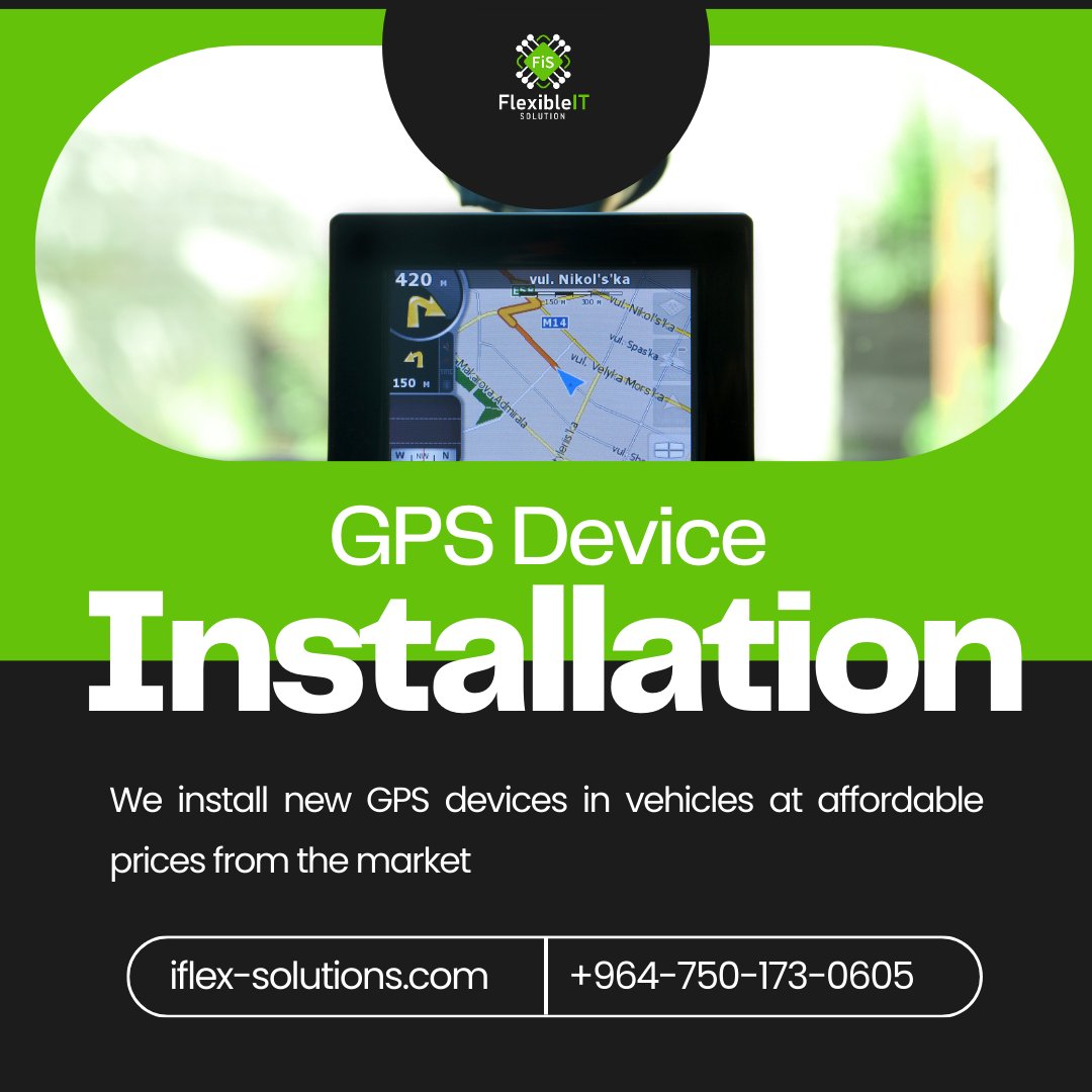 flexiblesolute's tweet image. Upgrade Your Journey with GPS! 🚗 🌎

Discover seamless navigation with our affordable GPS Device Installation service. Get ready to explore the world without breaking the bank.

#GPSInstallation #AffordableNavigation #ExploreWithEase #FlexibleItSolutions