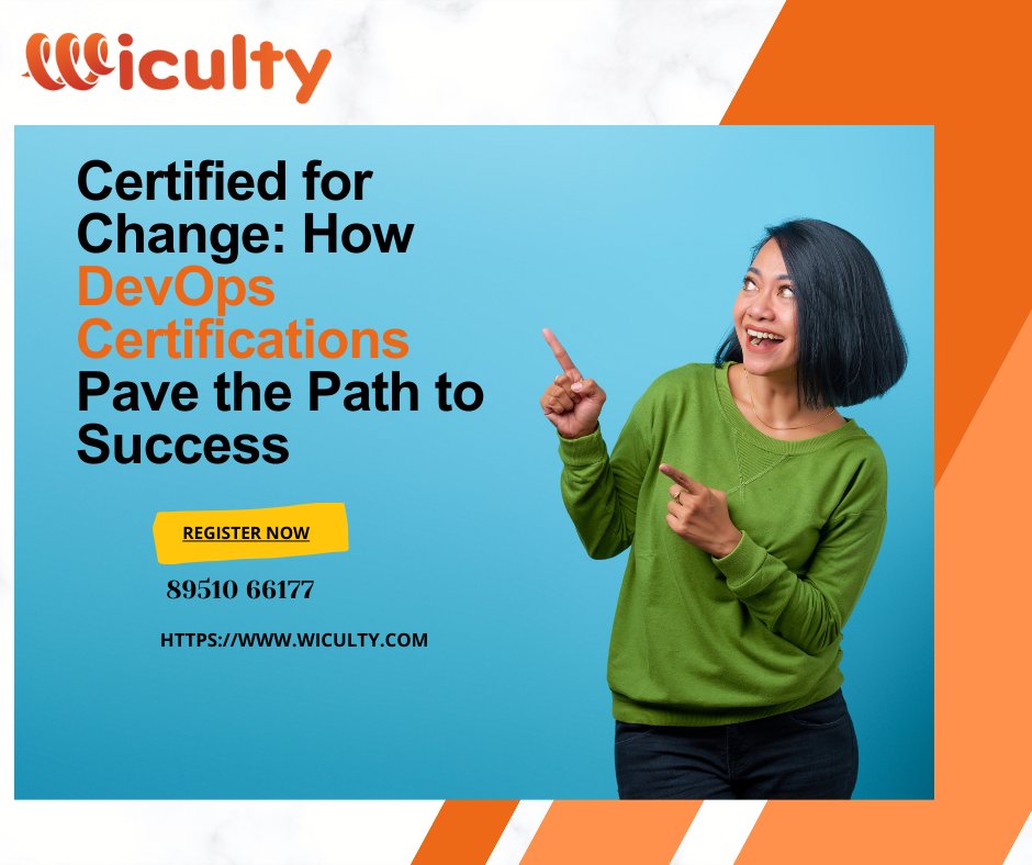 WicultyL's tweet photo. "Certify and Thrive: Achieving Success with DevOps Certification"
#devops #devopsengineer #devopstraining #devopscertification #devopscourse #devopsjobs #devopsplacement #devopsclasses #devopstutorialforbeginners #devopstutorial https://t.co/dA3AjyQKnq