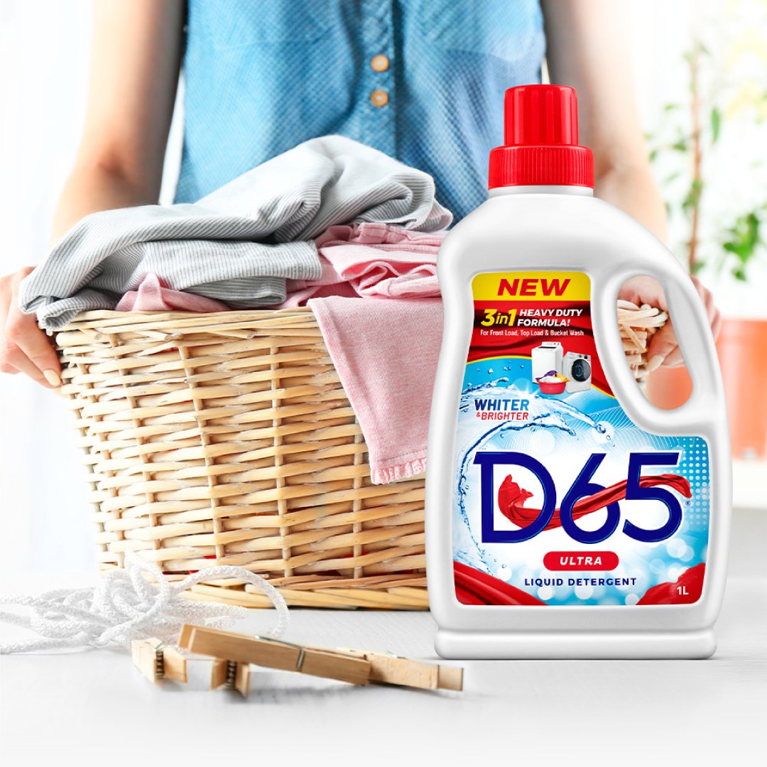 VatitudeGlobal's tweet photo. D65 Ultra Liquid Detergent - Package Design

#Vatitude #BuildingSmarterBrands #D65 #D65LiquidDetergent #D65logo #freshandclean #BrandIdentity #LogoDesign #D65ultra #TopLoad #FrontLoad #BucketWash  #PackageDesign #InnovvLaboratories #LiquidDetergent #StainRemoval #MemorableBrands https://t.co/MEWqsmwn6n