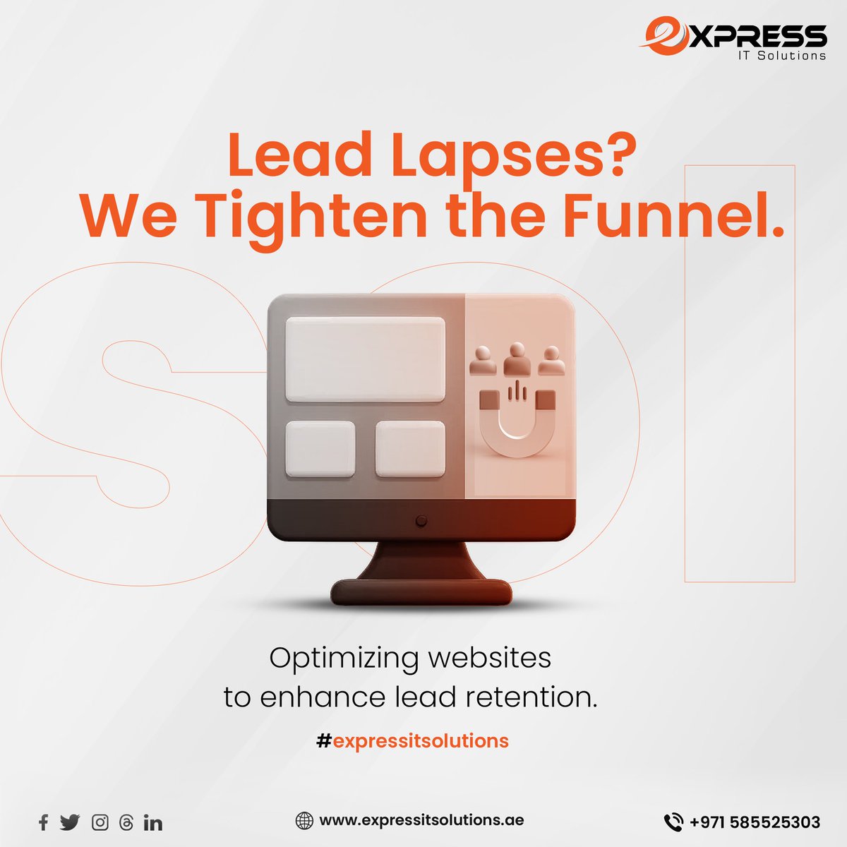 expressit_solns's tweet image. Rev Up Conversions: Our Web Magic Amplifies Your Leads!
.
#expressitsolutions #dubai #webdevelopers #webdevelpmentcompany