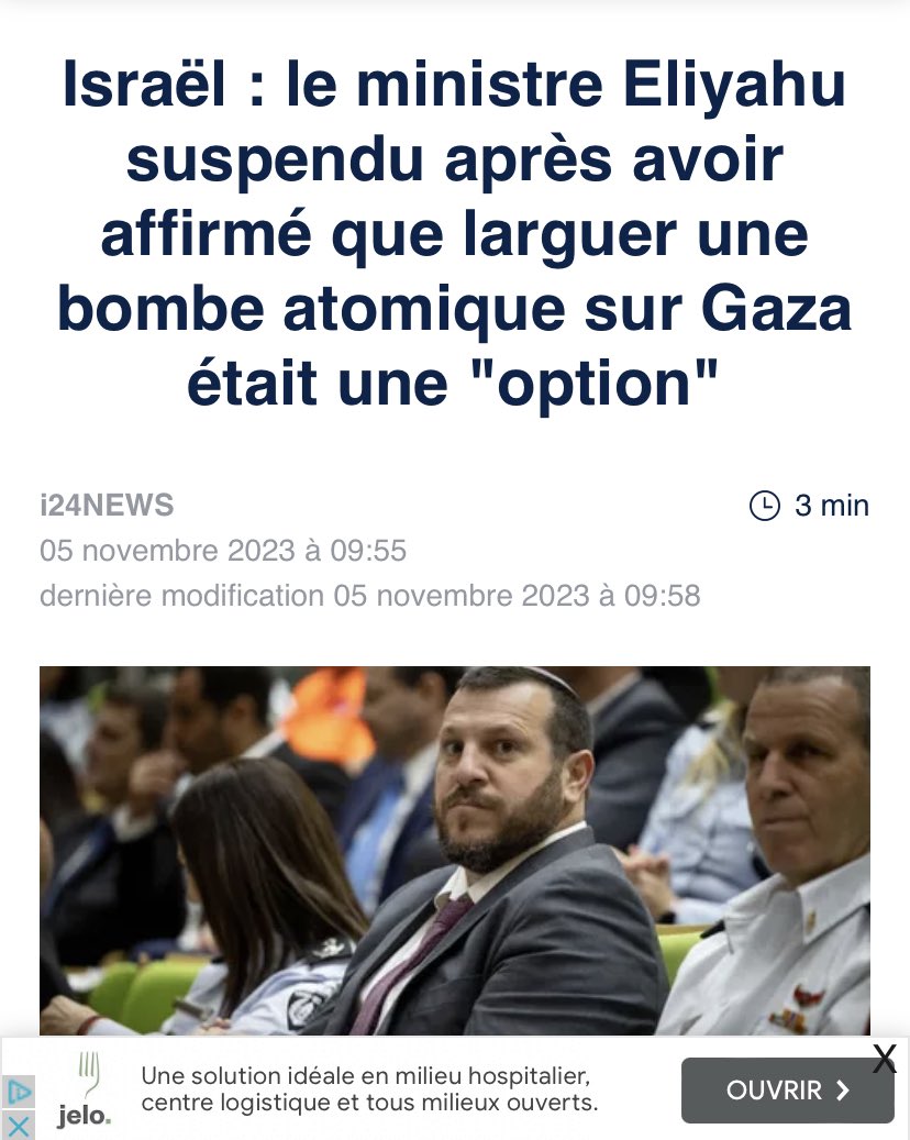 LaRem_Chevilly's tweet photo. @CaronAymericoff @CaronAymericoff il y a des extrémistes des deux côtés. La seule réponse c’est la responsabilité et la fermeté. C’est ce qu’a fait Israël en suspendant immédiatement ce ministre.
On attend toujours que vous fassiez de même avec les membres LFI faisant l’apologie du Hamas. https://t.co/ZA87AXkIZH