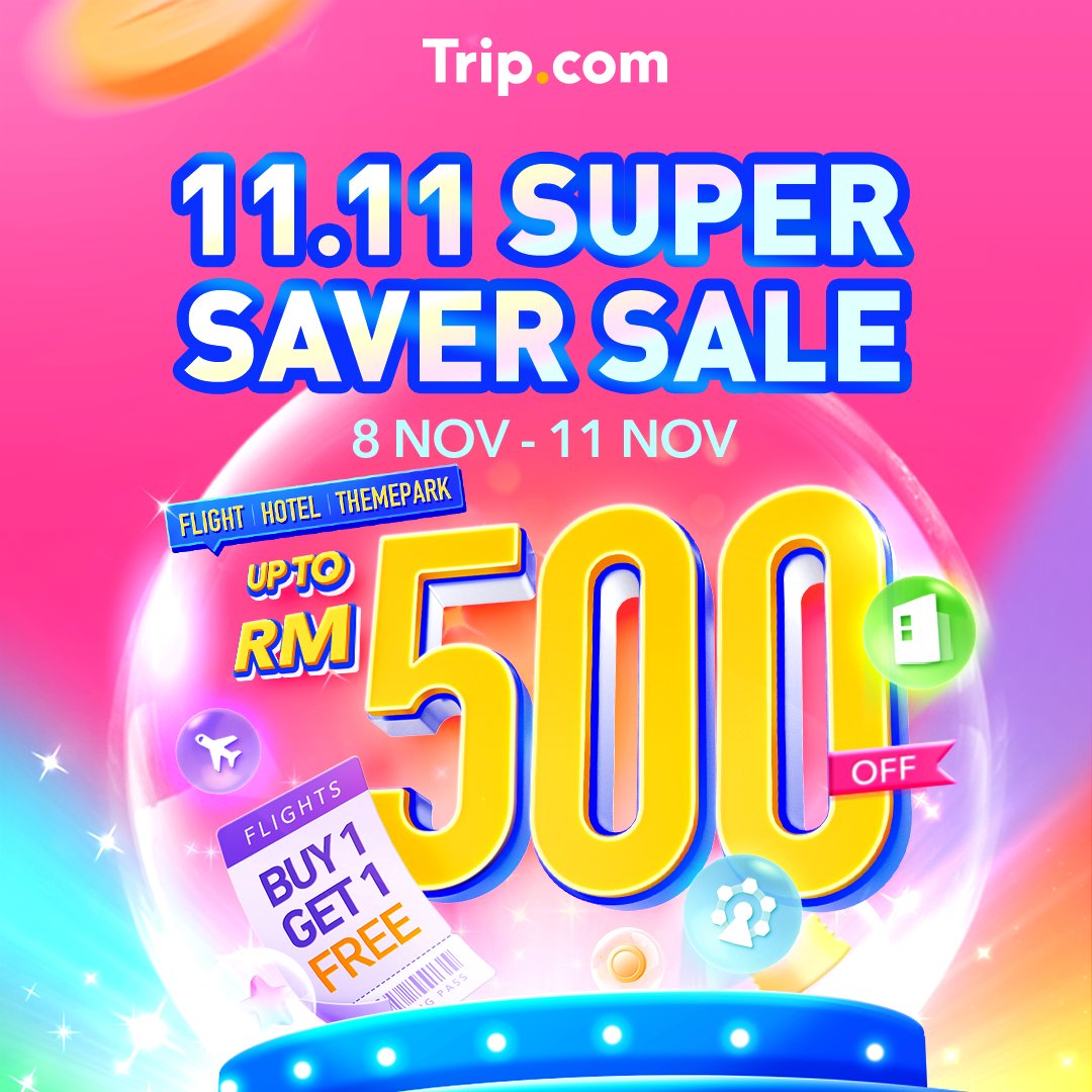 Trip.com 7.7 Super Saver Sale 
