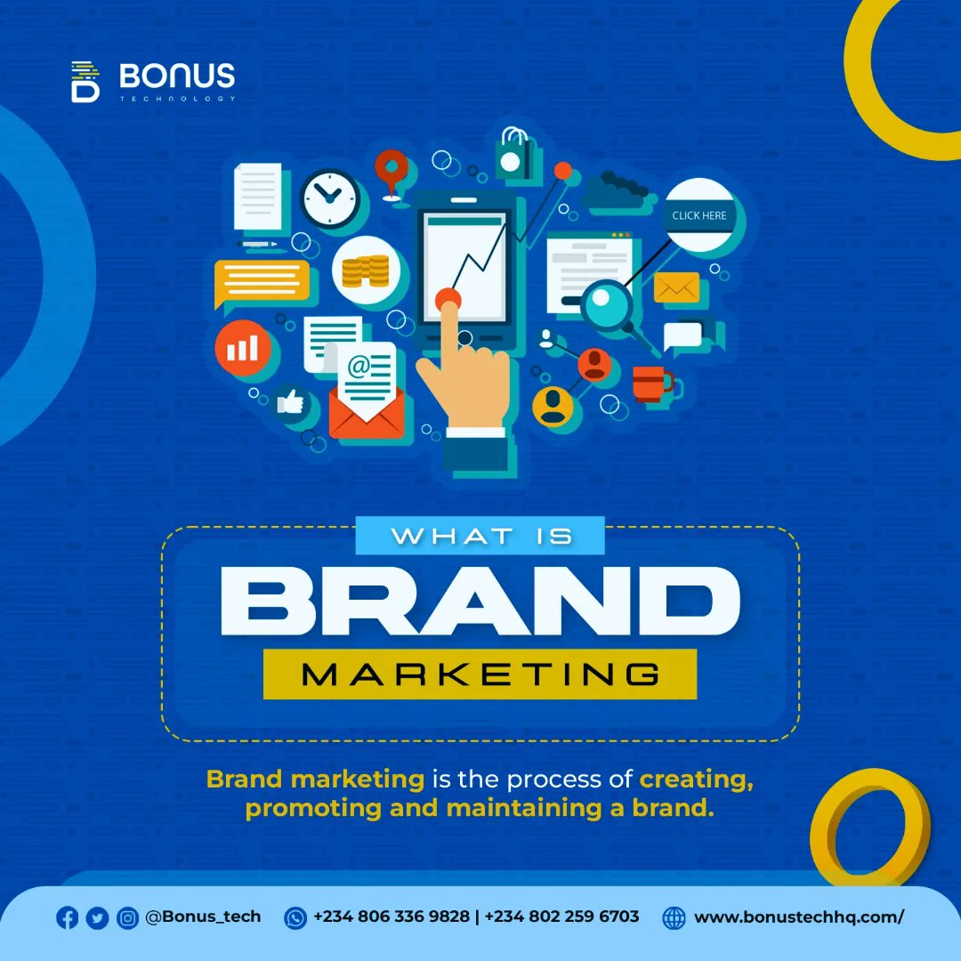 BonusTechnology's tweet photo. Brand marketing: The secret to increasing brand awareness and consideration.
Eager to learn more about Brand Marketing? Go through the slides.
#bonustechnology #brand #marketing #branding #brandmarketing #brandmarketingexpert #brandmarketingagency #brandmarketer https://t.co/IACBuVG59g