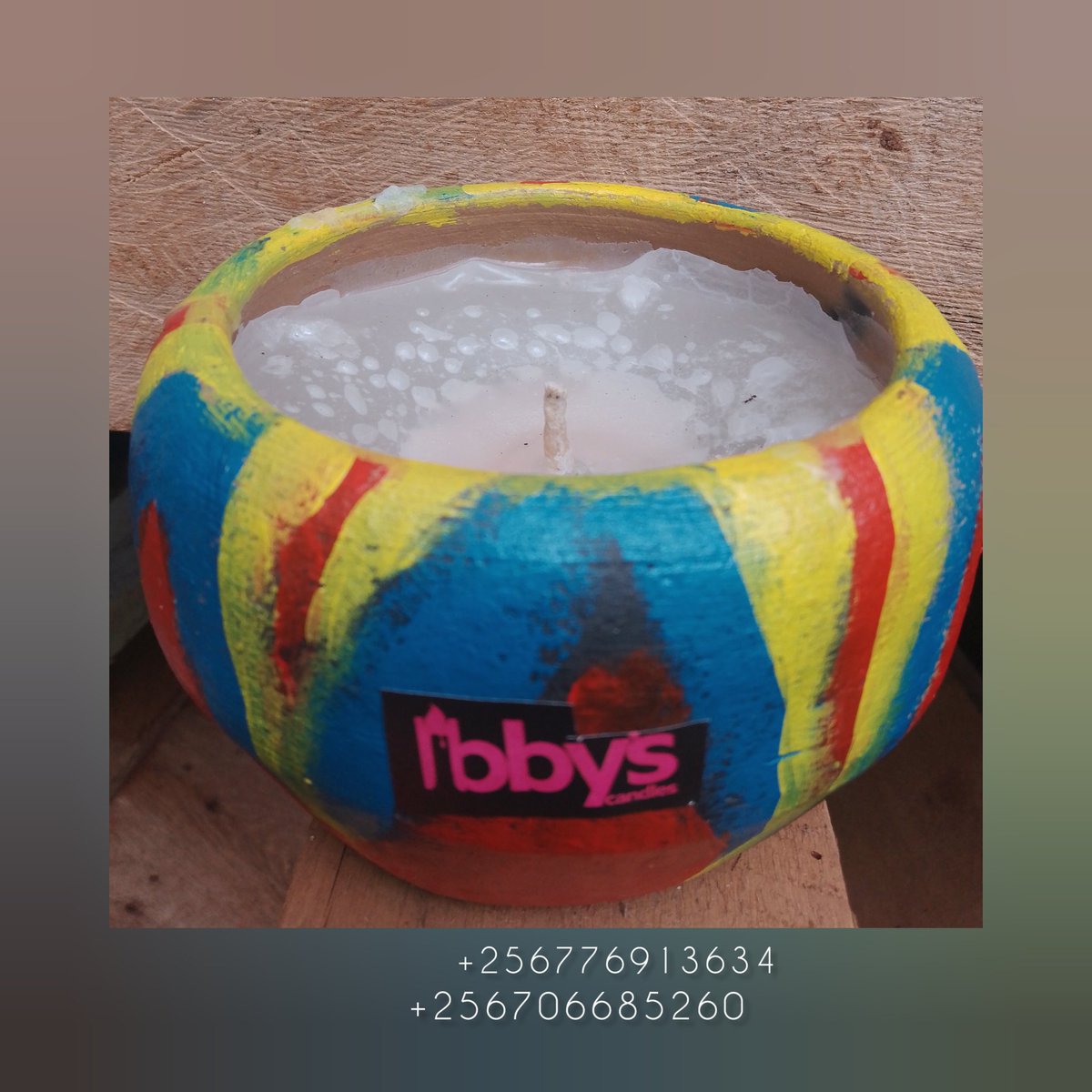 Spice up quality time at home with @Ibbys_candles 's scented candles for as low 35k.
They are scented with bubblegum, strawberry and a repellant for mosquitoes & houseflies.
📞+256706685260 or +256776913634.

📍 Rootsyard Najjera