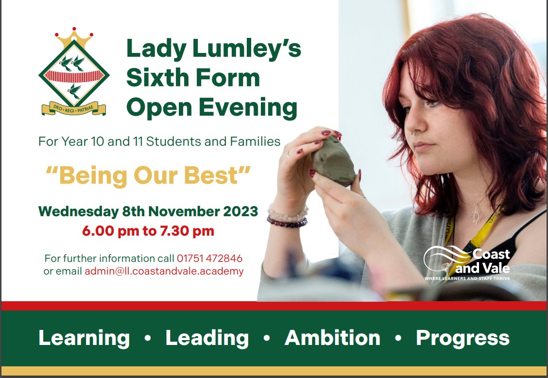 Lady Lumley's Sixth Form tweet media