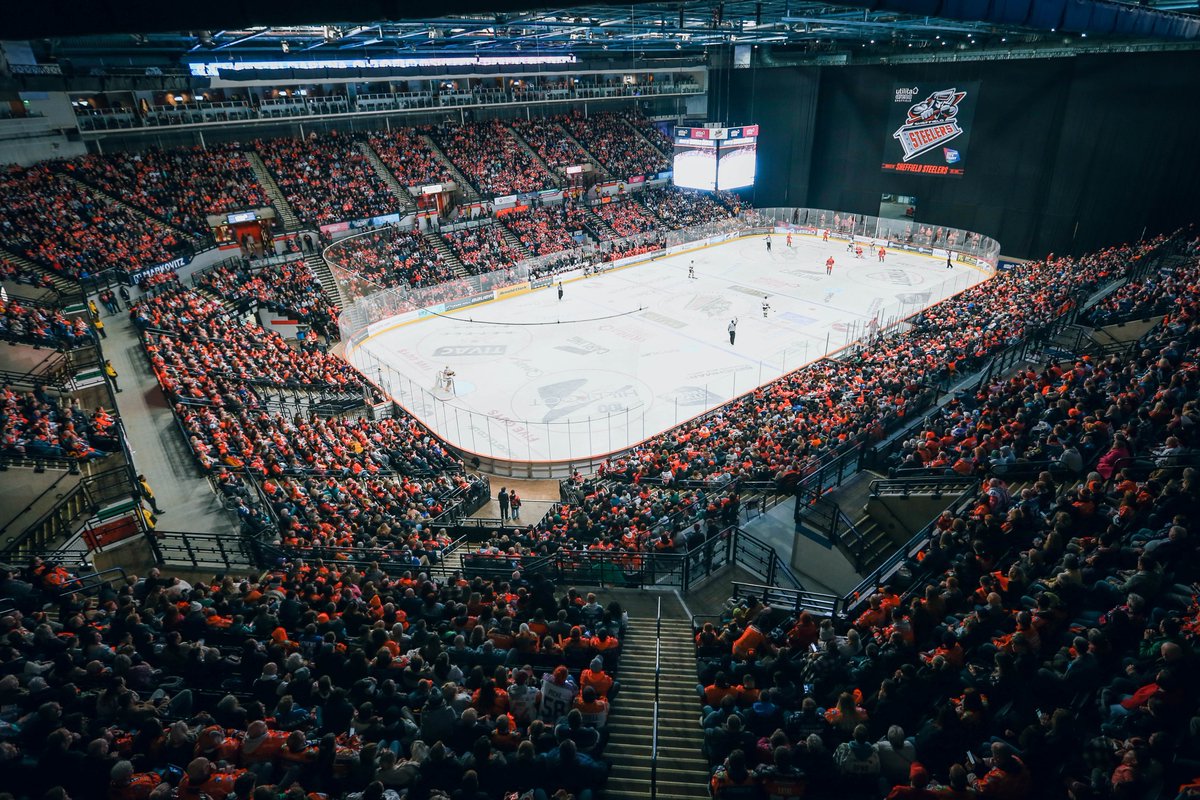 🍊🏒 Your support this Sunday would be very much appreciated as we take on Coventry Blaze at the <a href="/SheffieldArena/">Utilita Arena Sheffield 💙</a> 

Face Off 4pm / Doors Open 2.30pm / Tickets: ticketmaster.co.uk/steelers-v-bla…

#SteelersHockey | #Sheffield | #Yorkshire