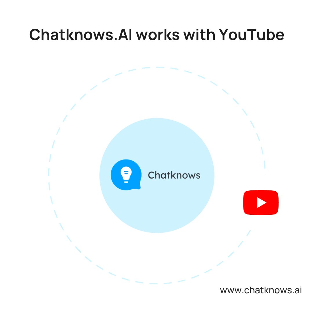 chatknowsai's tweet photo. Now you can take your chatbots to the next level by seamlessly integrating YouTube videos into your conversations🎉

Embedding #YouTube videos is just the beginning! Stay tuned for more exciting features coming your way: https://t.co/39yyzXTtxO

#ChatknowsAI #Charknows #chatbot https://t.co/b0hgCDvzJn