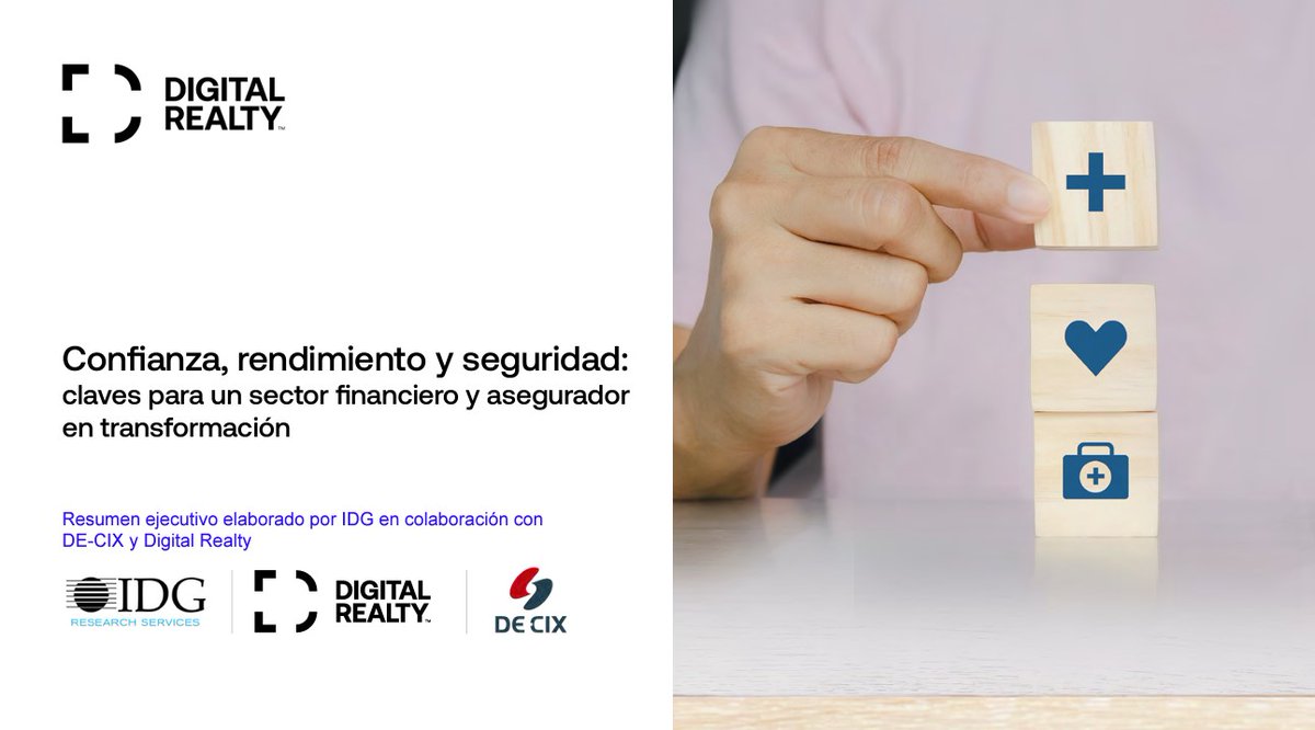 digitalrealtyES's tweet photo. 📊Descarga nuestro #WhitePaper y descubre cómo influyen los servicios #cloud en la conectividad de datos en el sector financiero y asegurador. https://t.co/0QQPWzD644 https://t.co/YdIGvFGX7c