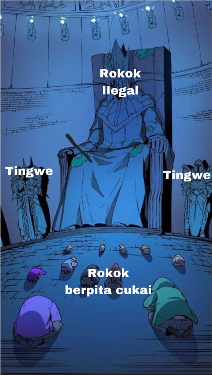 sumpah yaa temen2 gw udah gak mikir kalau beli rokok ilegal. yaa wong rokok legal yg pakai cukai harganya udah gk masuk akal..