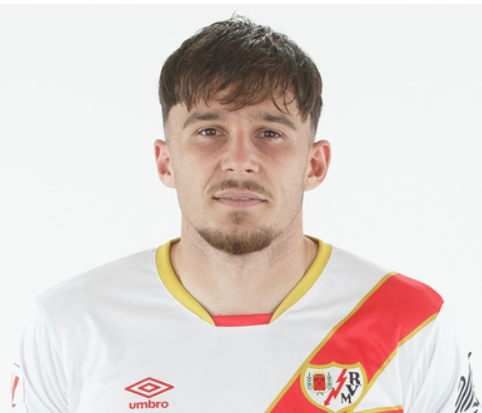 EldatodeACH's tweet photo. A. Ratiu (Rayo Vallecano) https://t.co/pEaDHPaAxI