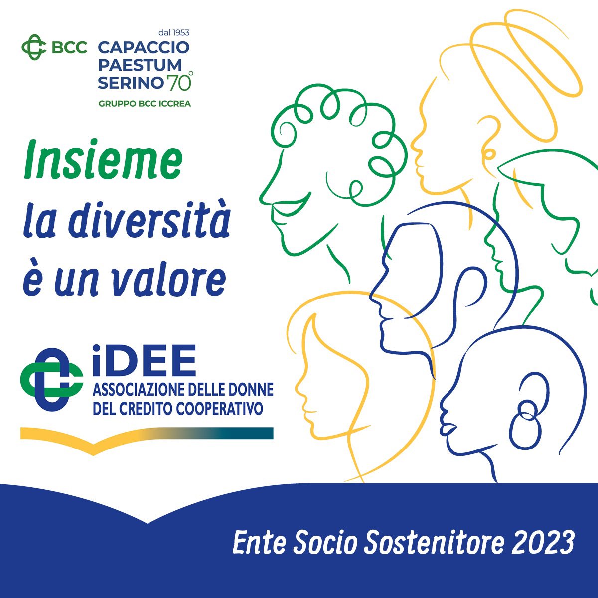 Anche per il 2023 la #bcccapacciopaestumserino è Ente Sostenitore di iDEE Associazione Delle Donne Del Credito Cooperativo

Scopri di più ⬇️⬇️⬇️

bcccapacciopaestum.it/news/dettaglio…