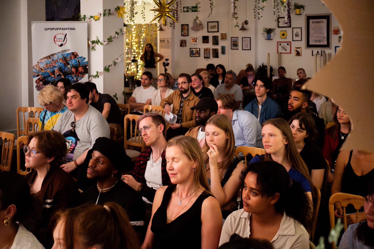 Ella Rowdon (@wasptheshow) on Twitter photo Scratch Night at the London Art Bar (Produced by me and co-hosted by the @londonartbar) was a magical night & a great success - over 20 incredible artists involved!
📷 @leonardocamisanicalzolariphoto
Thank you also to the London Art Bar and to guest speaker <a href="/tristanbernays/">Tristan Bernays</a> ❤️ Scratch Night at the London Art Bar (Produced by me and co-hosted by the @londonartbar) was a magical night & a great success - over 20 incredible artists involved!
📷 @leonardocamisanicalzolariphoto
Thank you also to the London Art Bar and to guest speaker <a href="/tristanbernays/">Tristan Bernays</a> ❤️