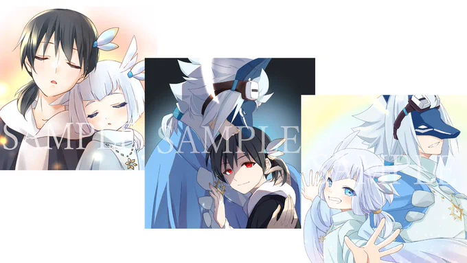 #SKIMA #つなぐ#Commissionリピーター様限定アイコンアイコンでも見応えや単調にならない構図を大切に描いていますそれぞれ雰囲気の違うテイストで楽しかったご依頼でした若干ですがCP要素ありのためクリック注意 