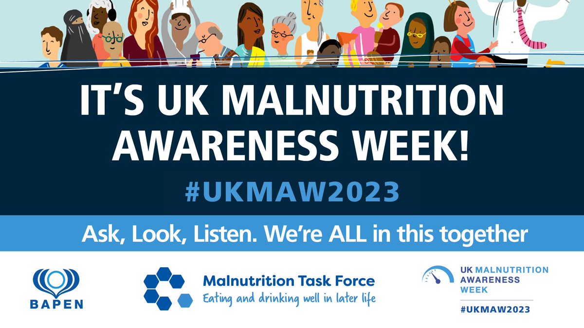 N&H Week (@nhweek) on Twitter photo We're fully supporting & excited to be kicking off #UKMAW2023!🎉 For the 6th year running, we're joining forces with
<a href="/MalnutritionTF/">Malnutrition TF</a>
To raise awareness of malnutrition and dehydration. There's plenty of ways to get involved, check out the website and help spread the word We're fully supporting & excited to be kicking off #UKMAW2023!🎉 For the 6th year running, we're joining forces with
<a href="/MalnutritionTF/">Malnutrition TF</a>
To raise awareness of malnutrition and dehydration. There's plenty of ways to get involved, check out the website and help spread the word