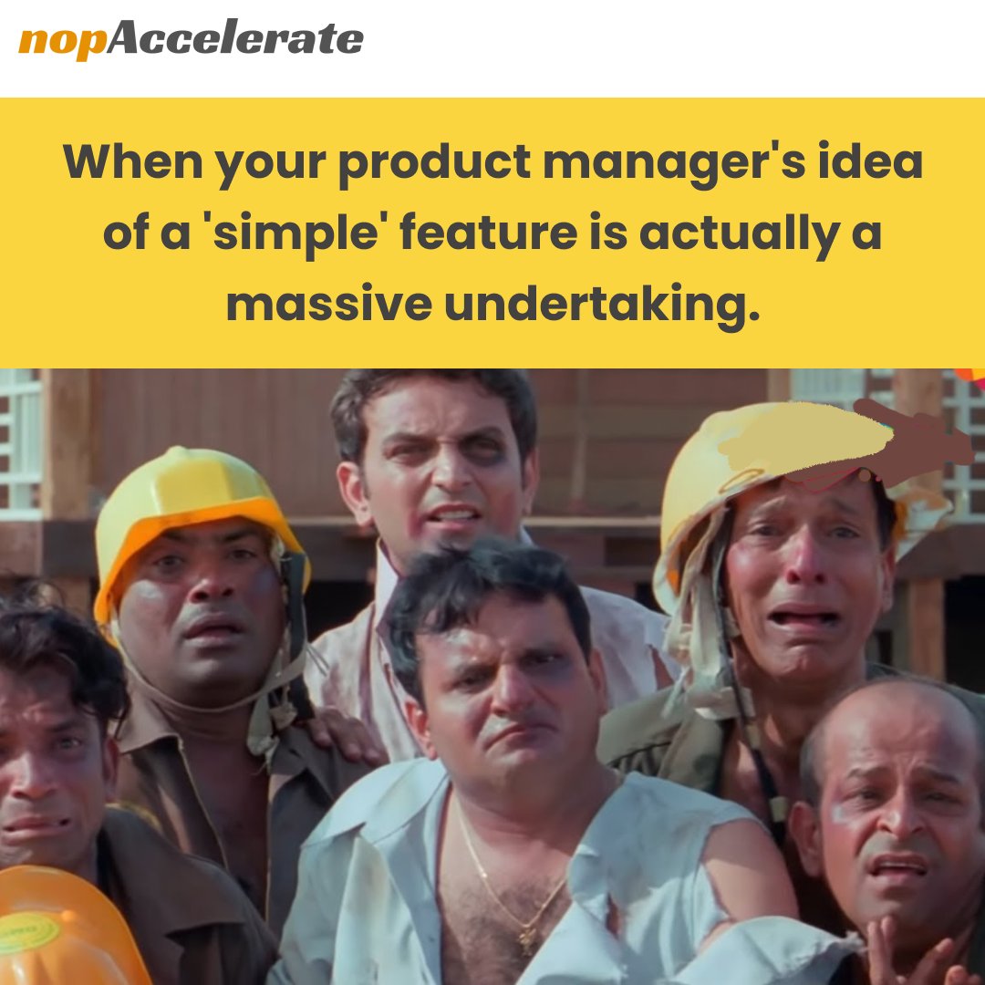 xcellenceit's tweet image. When your "Product Manager" thinks they're giving you a 'simple' task, but it turns into an epic battle with code and client expectations! 😅🤖💼
#CodingChaos #ClientExpectations #TeamStruggles #MissionImpossible #CodingStruggles #ExpectationVsReality #Memes #CodingComedy #funny