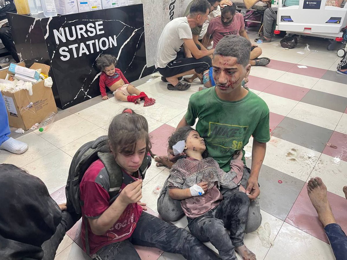 Gazze Şati Mülteci kampından görüntüler gelmeye devam ediyor..#Elkassamtugayları