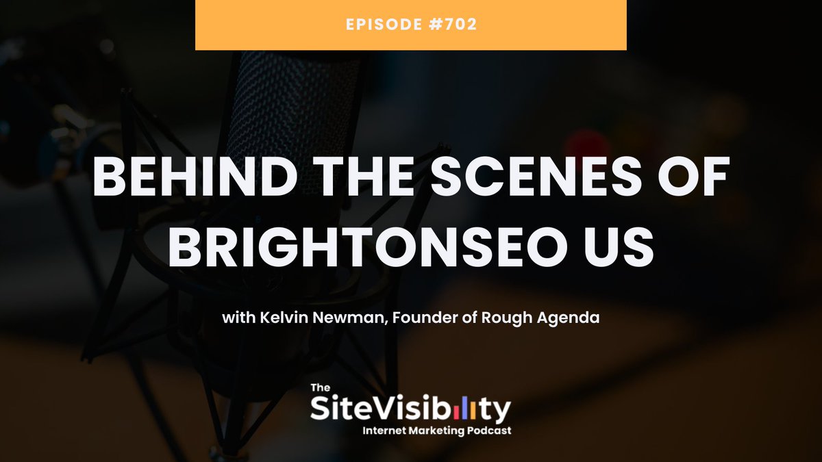 SiteVisibility (@sitevisibility) on Twitter photo With <a href="/brightonseo/">brightonSEO</a> launching in San Diego this week, why not catch up on our podcast with <a href="/kelvinnewman/">kelvin newman</a> who takes us behind the scenes of the event!
Listen to the show here: sitevisibility.co.uk/blog/2023/10/1…
#brightonSEO #Podcast With <a href="/brightonseo/">brightonSEO</a> launching in San Diego this week, why not catch up on our podcast with <a href="/kelvinnewman/">kelvin newman</a> who takes us behind the scenes of the event!
Listen to the show here: sitevisibility.co.uk/blog/2023/10/1…
#brightonSEO #Podcast