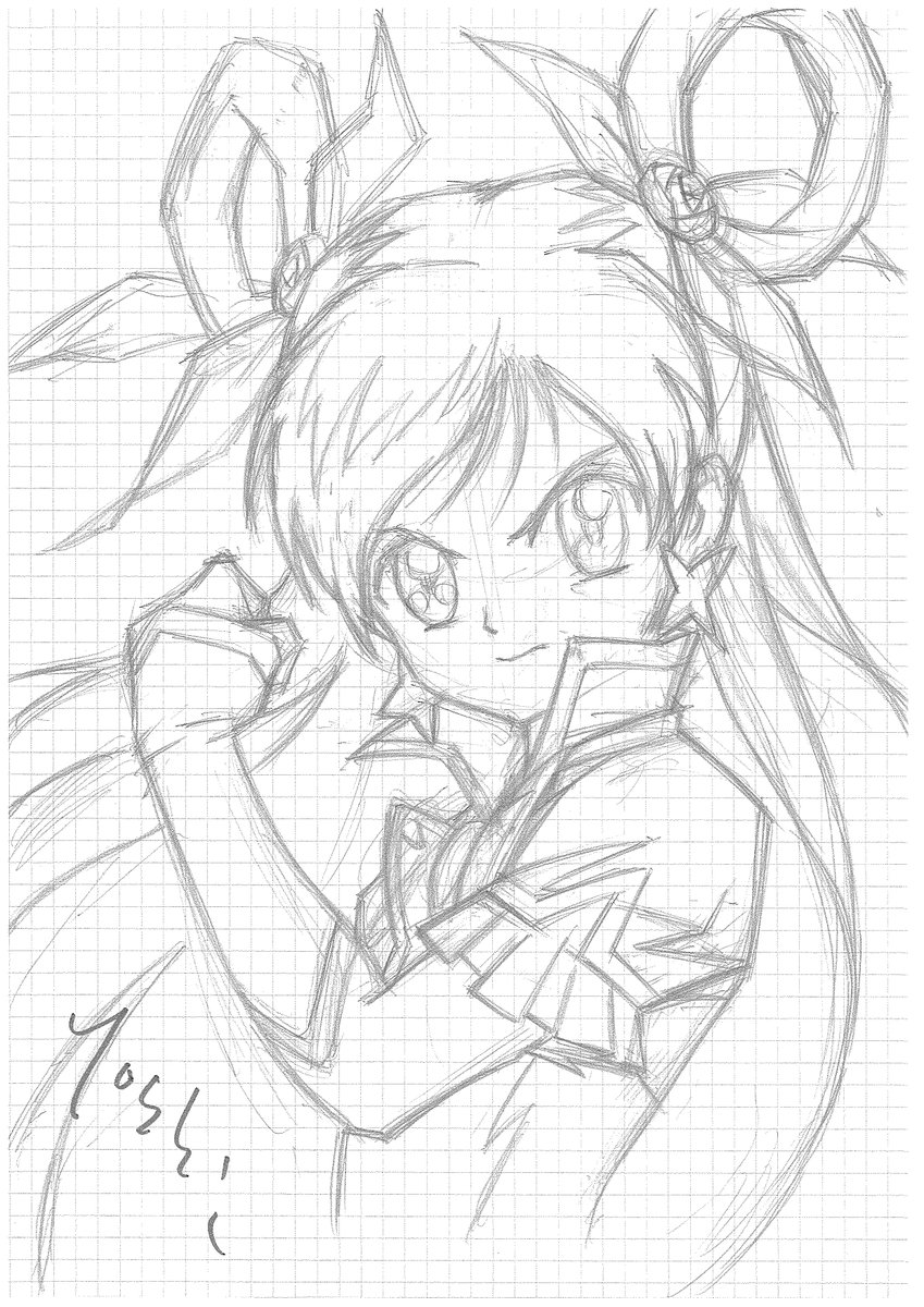 キュアドリーム描いてみました