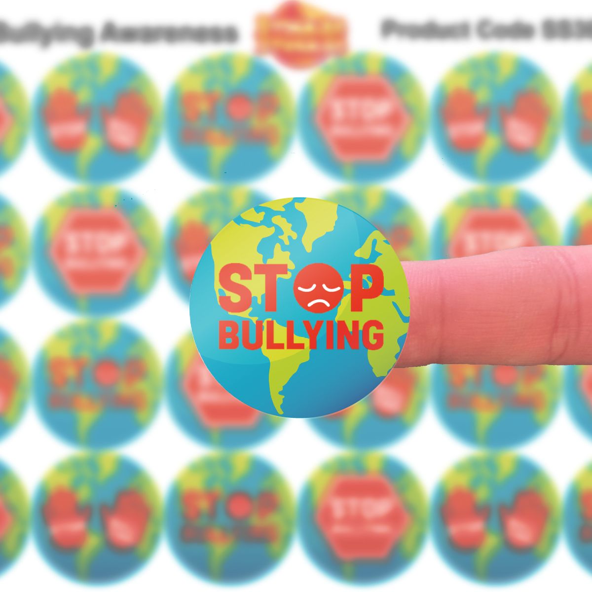 Raise awareness for Anti-Bullying Week from 13th November with our anti-bullying stickers and badges.

#ukteachers #ukschool #ukparents #anti-bullying #rewardstickers #stickershop #stickerrewards #stickerlove #Rewards #RewardSystem #teacherlife #teacherstyle