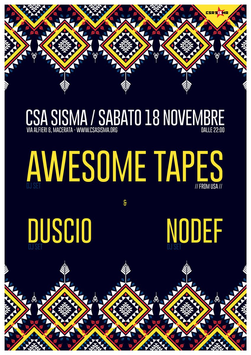 csa_SISMA's tweet photo. Novembre
#csasisma
#macerata https://t.co/IjmtCkfc18