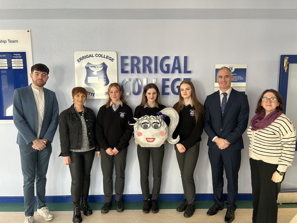 ErrigalCollege's tweet photo. 🏆 National Champions! 🏆
Congratulations to Amelie, Andrea & Josephine on being selected to represent Ireland in Brussels at the ‘Women and Girls in STEM Forum’ 🇮🇪 🇪🇺
Congratulations to their teachers Mr. Gorrell and Ms. Crossan 🤩
#WeAreDonegalETB #girlsgocircular #WGSF23 https://t.co/rDSsyGyPpy