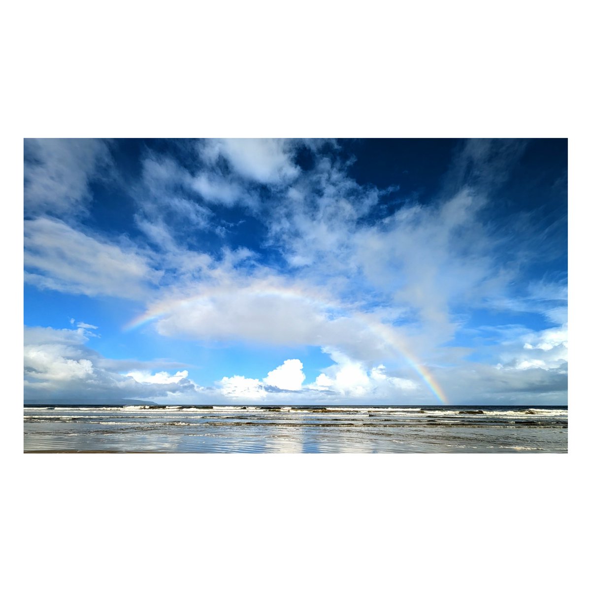 Rainbow on the strand 🌈
Portstewart