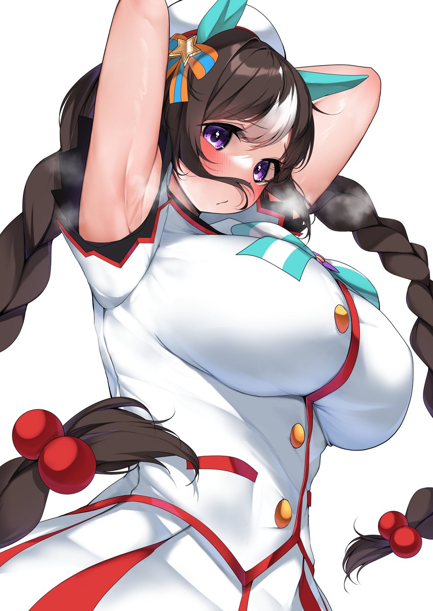 気温高いしアツいレース後ウマ娘の再掲 