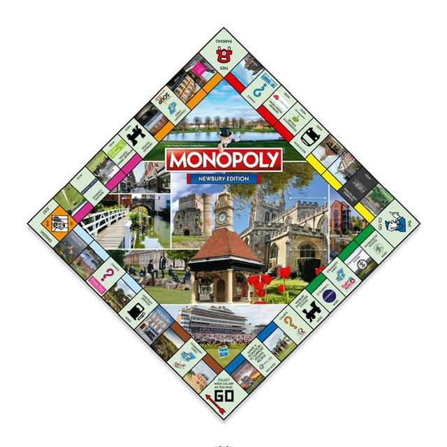 Great to have #newbury #Monopoly 
and some great institutions @StGabrielsNews @ThorngrovePrep 

But surely the whole idea is to have #Streets!
@MonopolyUK 
@newburytoday
@VisitNewbury
