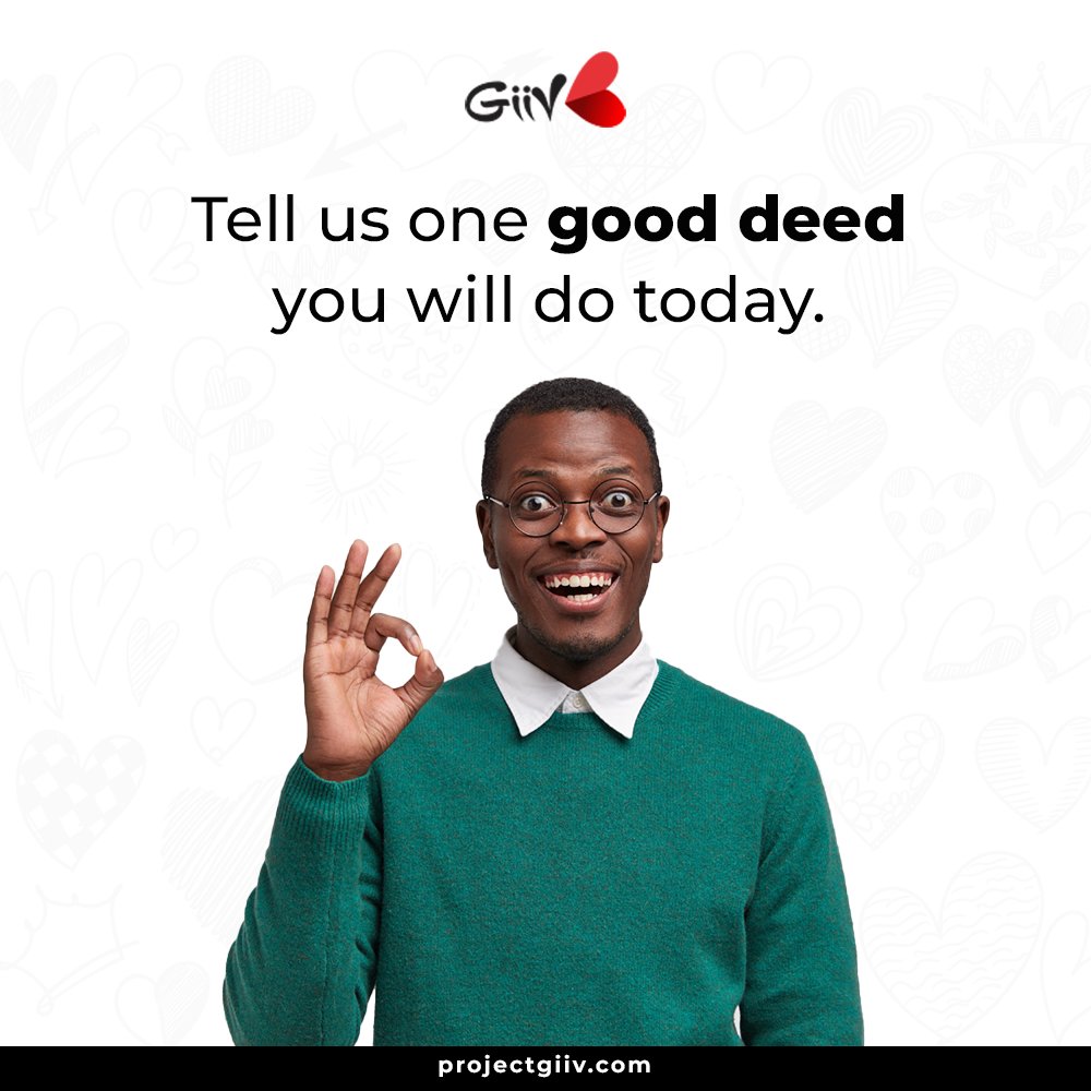 projectgiiv's tweet image. Here's your cue to make today count more. 😁