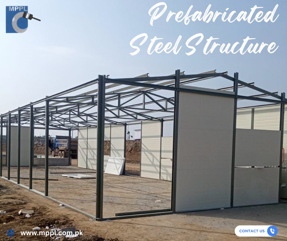 Elevate your space with our sleek and durable steel structures! 🏡 Upgrade your home, office, or commercial space with our prefabricated steel solutions.

#ModernLiving #SteelStructures #InnovationInConstruction #prefabricatedhome #PrefabricatedBuilding #mppl