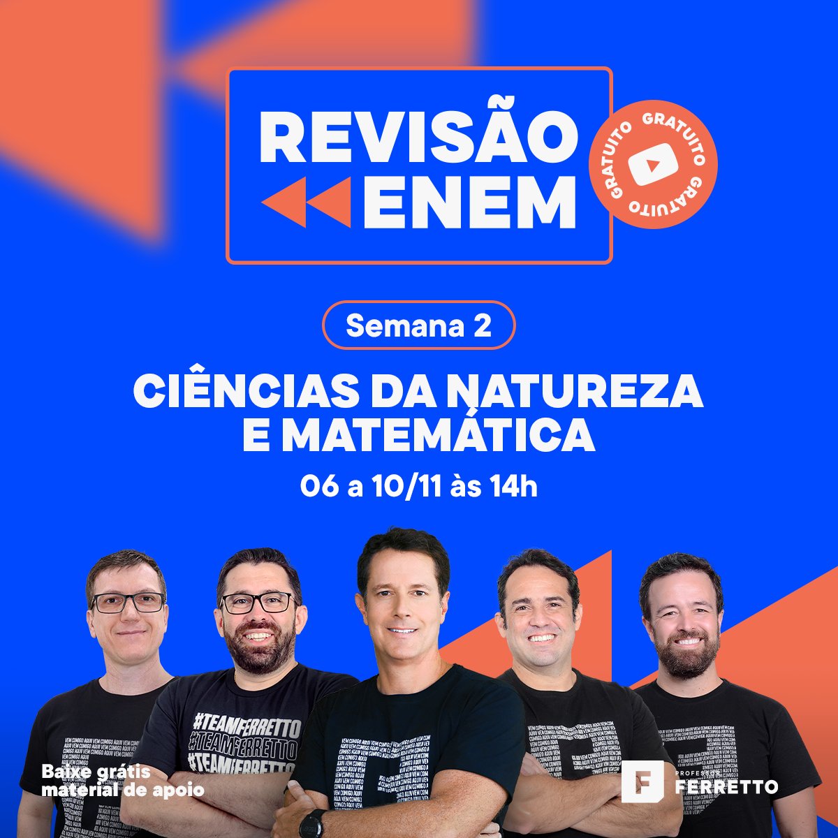 Professor Ferretto | ENEM e Vestibulares tweet media
