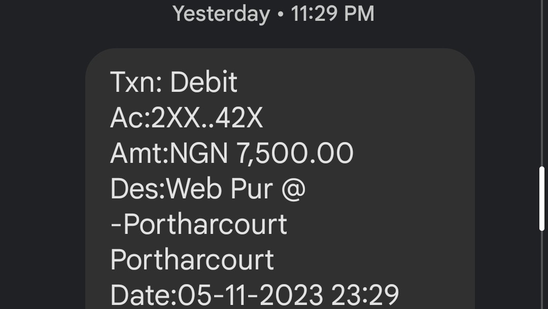 lordmaxx's tweet photo. @cenbank @UBACares kindly investigation the debit of 7500 in my account and reverse back the money please.. https://t.co/4jhCw6Dcn8