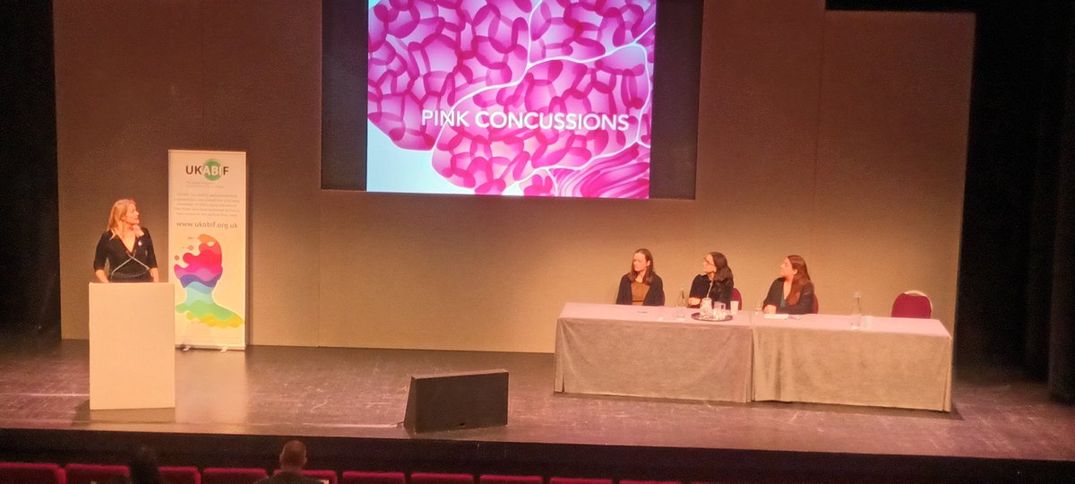 Great talk from <a href="/PinkConcussions/">PINK Concussions 🧠</a> on women and brain injury #UKABIF2023