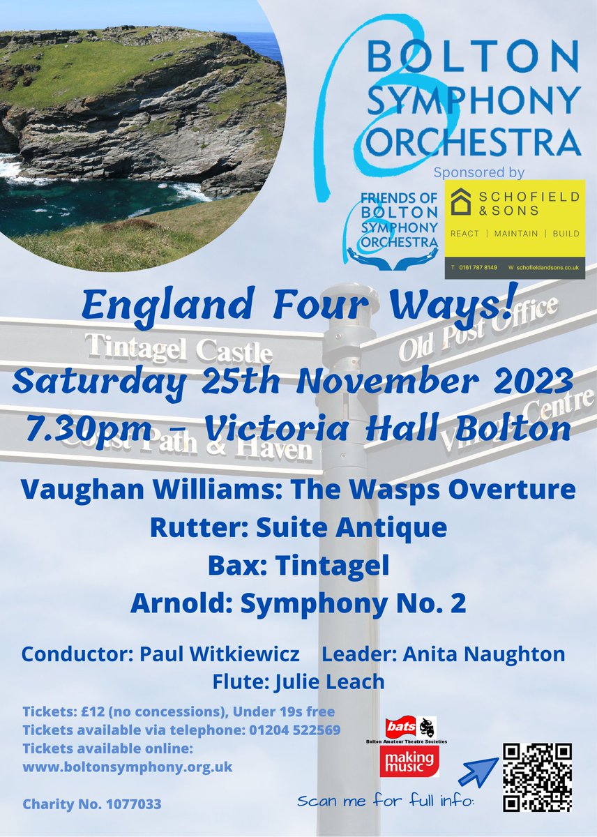 Thank you to @boltonfm for chatting on the radio today about our upcoming #concert. Sat 25 Nov @VicHallBMM All welcome! #England Four Ways - Beautiful English Music! boltonsymphony.org.uk #Bolton @BoltonMusicCent @BoothsMusic #bury #kidsgofree
