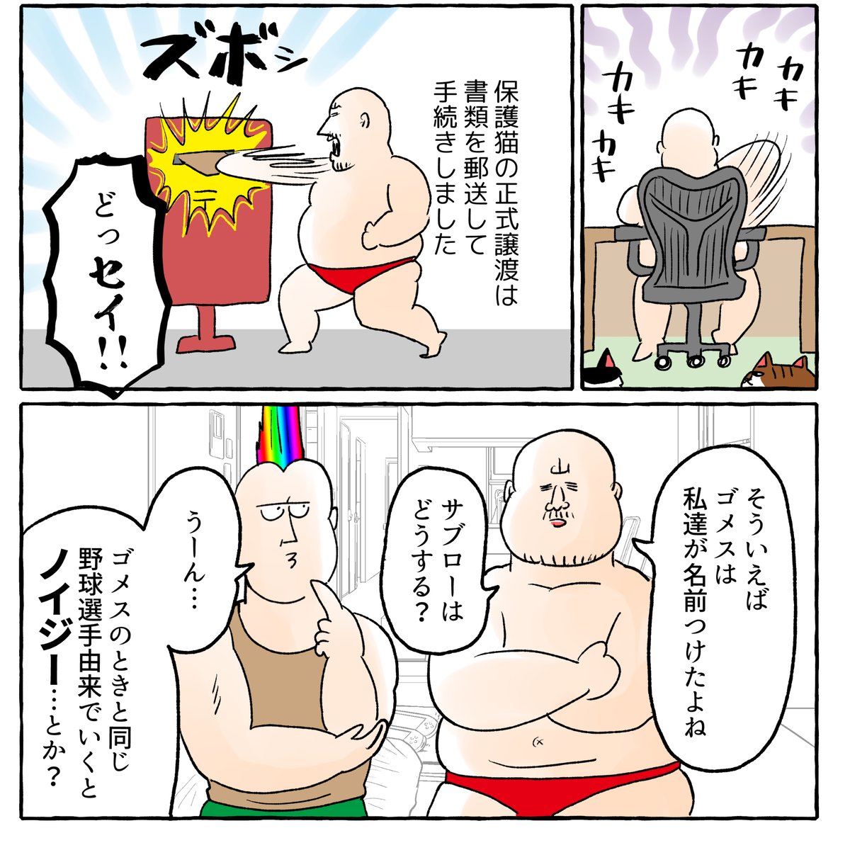 南の島から来た保護猫⑥(2/2)