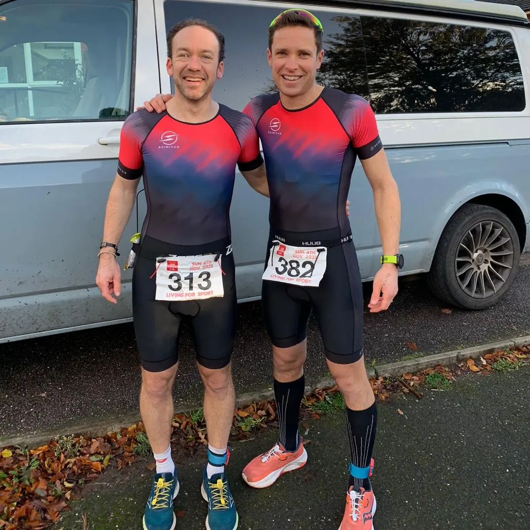 Some of our custom tri-suits were in action at the Devon Duathlon over the weekend!🏊🏃🚴

@Uktrichat Rate these tri suits from 1-10👀🔥

#uktrichat #tri #triathlon